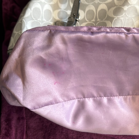 Coach Signature Gallery Jacquard Tote Silver and White - Picture 9 of 14